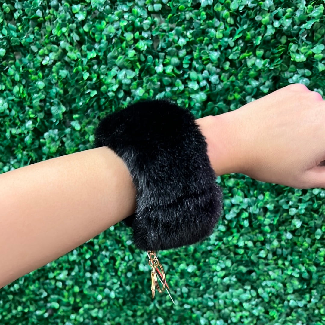 Faux Fur Key Chain