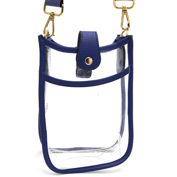 Game Day Mini Clear Crossbody Handbag