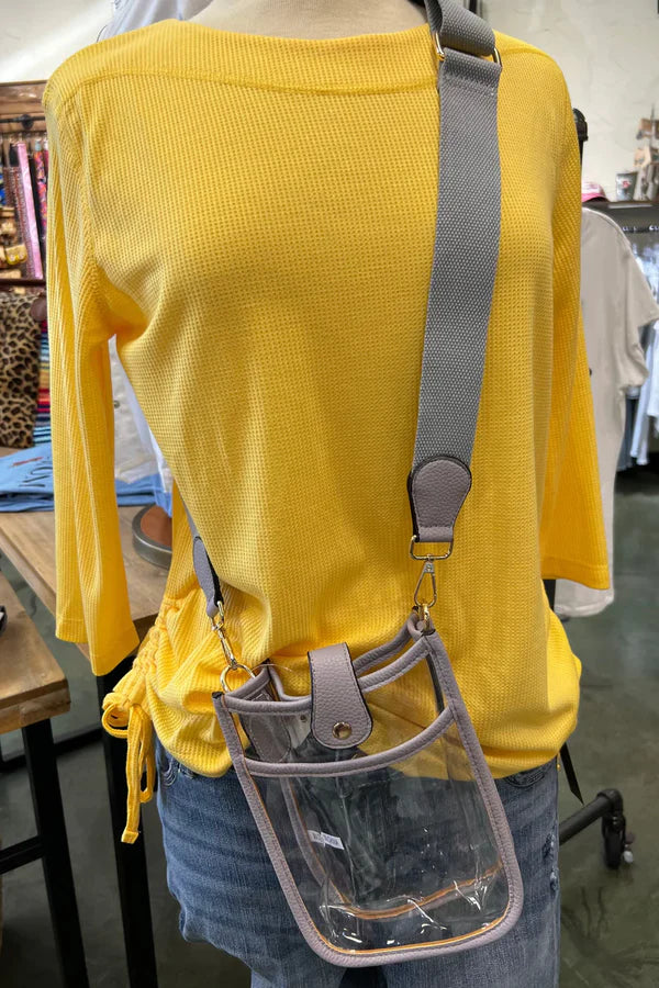 Game Day Mini Clear Crossbody Handbag