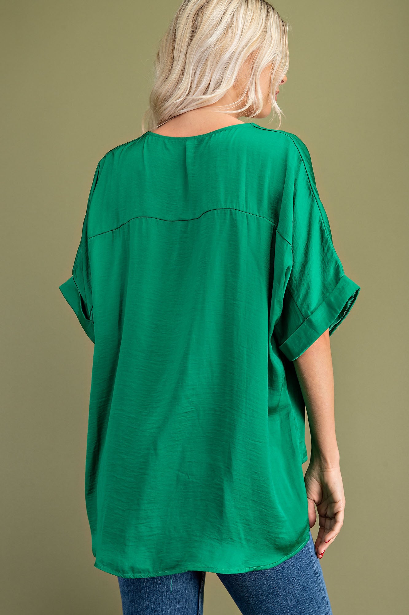 V-Neck High-Low Top *FINAL SALE*