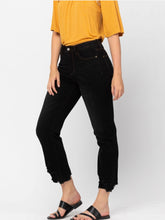 Load image into Gallery viewer, Judy Blue High Waist Destroyed Hem Cropped Straight Jean
