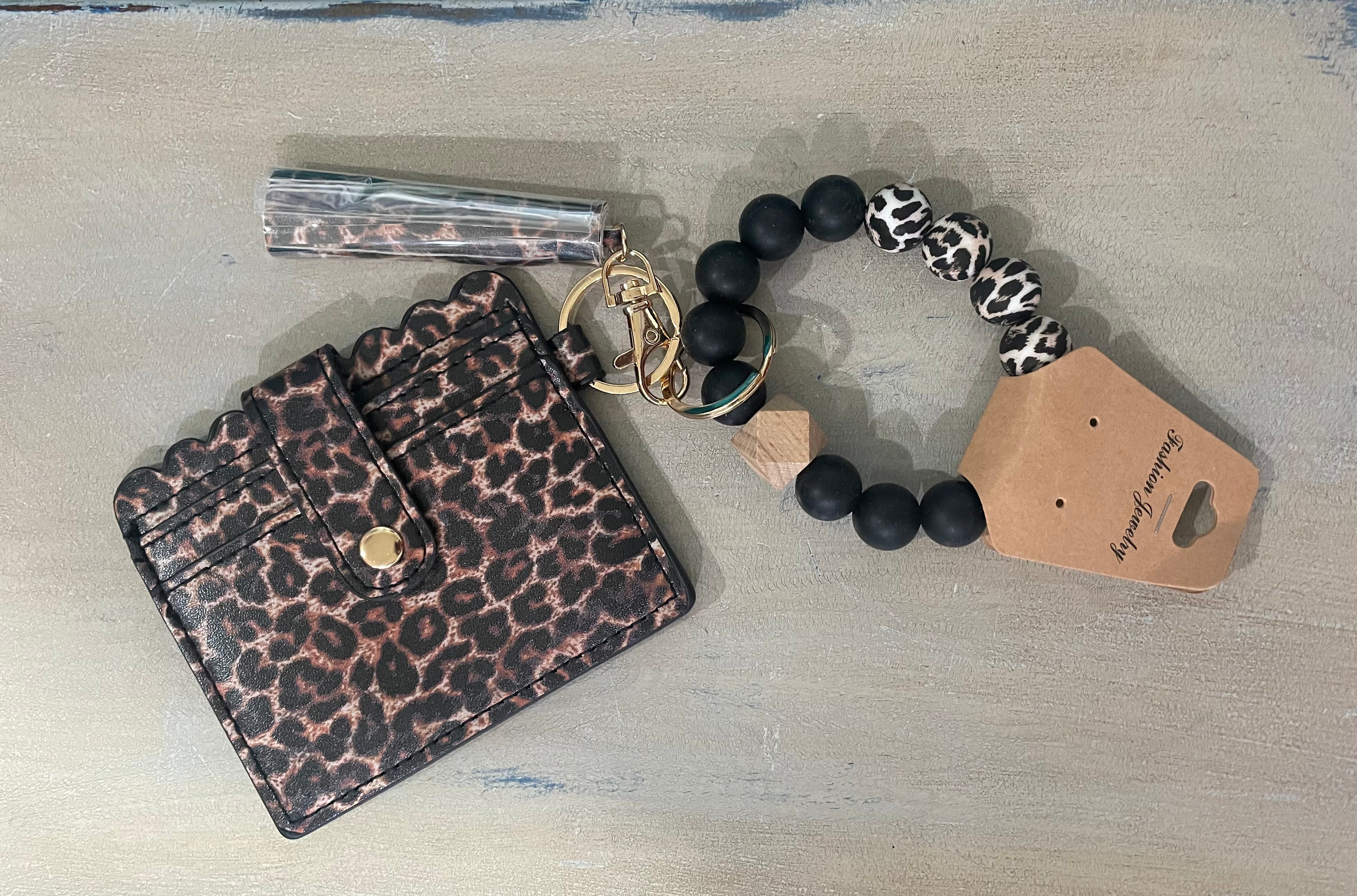 Silicone Keychain & Card Holder