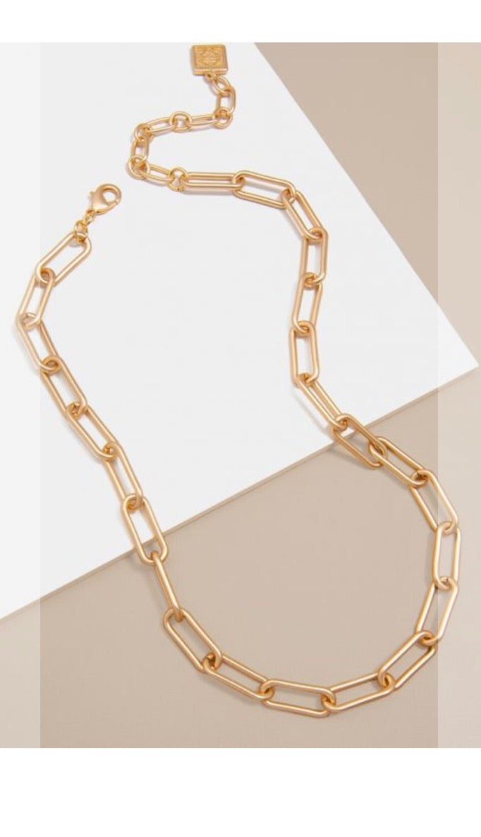 Classic Links Collar Necklace Jewelry