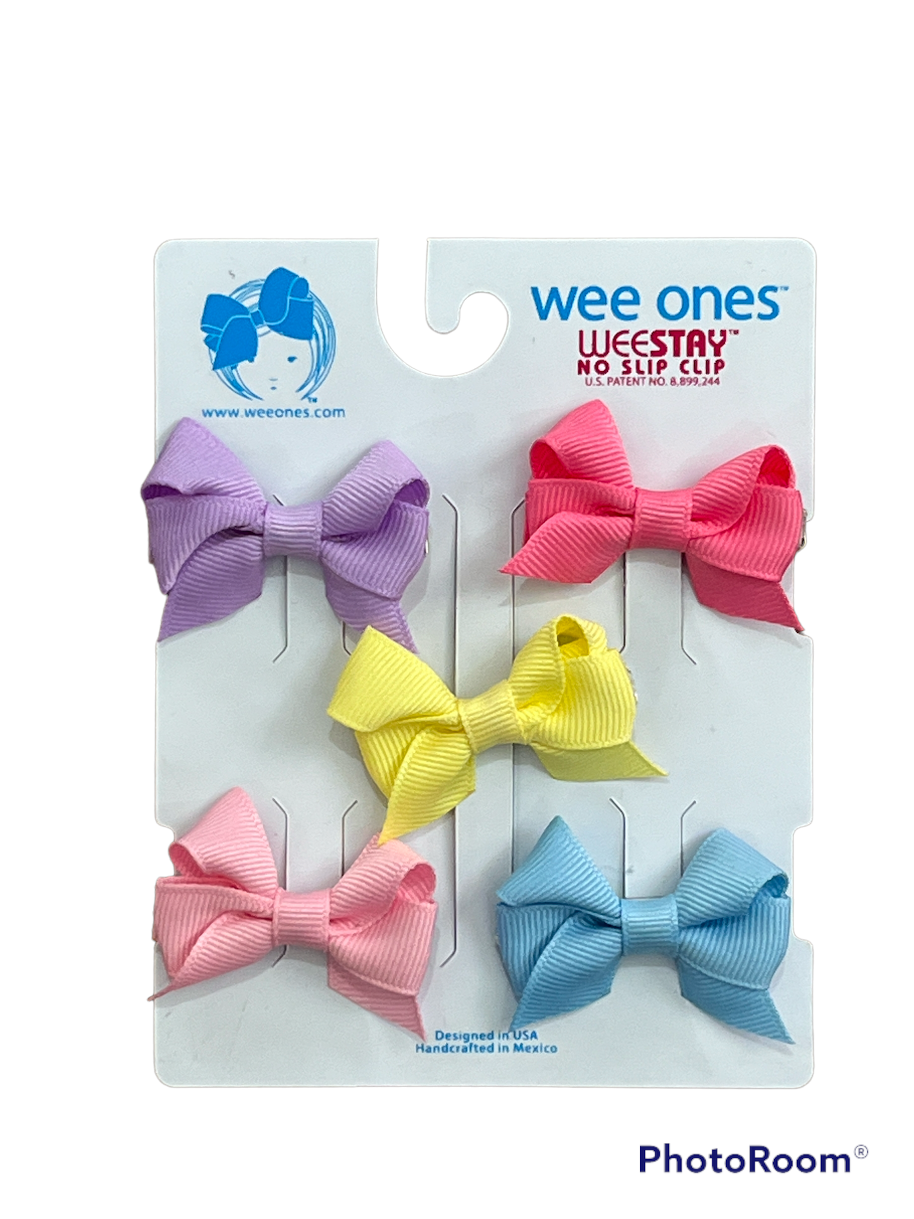 5 Pack Tiny Wee One Bows