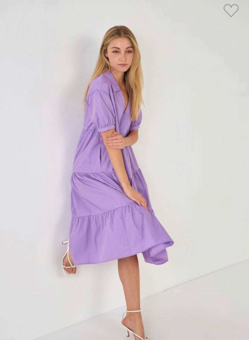 Lilac Dream Midi Dress